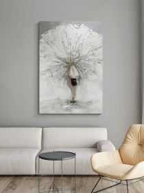 Hot sale Dancing Girl Oil Painting on Canvas Hand Painted abstract figure wall art picture for living room home decor - 100x150cm