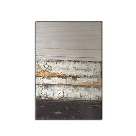 100% Hand Painted Abstract Oil Painting Wall Art Modern Texture Picture Canvas Home Decor For Living Room Bedroom No Frame - 90x120cm
