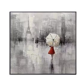 Large 100% Hand Painted modern landscape Oil Painting On Canvas Abstract landscape Picture Wall Art for Living Room Home Decor - 120x120cm
