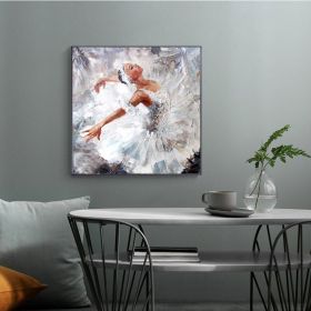 Modern canvas wall art famous sunflower flower decoration hand painted abstract oil painting canvas living room wall decoration painting - 150x150cm