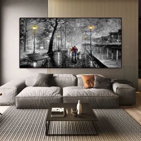 Cloud R Modern Abstract Art Oil Painting Posters Prints Wall Art Canvas Pictures for Living Room - 50x70cm