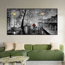 Cloud R Modern Abstract Art Oil Painting Posters Prints Wall Art Canvas Pictures for Living Room - 150x220cm