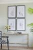 Set of 4 Architecture Wall Art Prints, Home Decor Art for Living Room Dining Room Entryway, 20" x 28" - as Pic