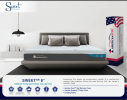 Sweet 8" King Mattress, Cool Gel Memory Foam with Ice Feel Cooling Fabric, Firm Foam Core Support, Made in USA - as Pic