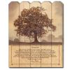 "Living Life" by Bonnie Mohr, Printed Wall Art on a Wood Picket Fence - as Pic