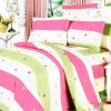 Blancho Bedding - [Colorful Life] Luxury 8PC MEGA Comforter Set Combo 300GSM (Full Size) - CFRS(MF07-2/CFR01-2)