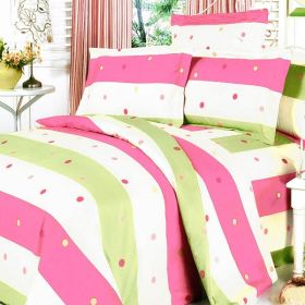Blancho Bedding - [Colorful Life] Luxury 8PC MEGA Comforter Set Combo 300GSM (Full Size) - CFRS(MF07-2/CFR01-2)