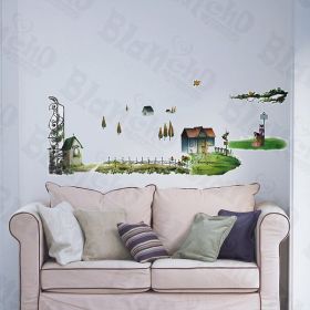 Sky Home - Wall Decals Stickers Appliques Home Decor - HEMU-ZS-052