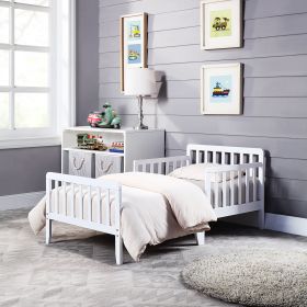 Jax Toddler Bed White - as Pic