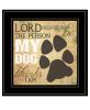 "My Dog" by Marla Rae, Ready to Hang Framed Print, Black Frame - as Pic