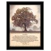 Trendy Decor 4U "Living Life" Framed Wall Art, Modern Home Decor Framed Print for Living Room, Bedroom & Farmhouse Wall Decoration by Bonnie Mohr - as