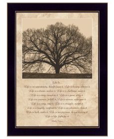 Trendy D√©cor 4U Framed Wall Art, Modern Home Decor Framed Print for Living Room, Bedroom & Farmhouse Wall Decoration by John Jones - as Pic