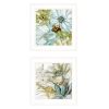 Trendy Decor 4U "Sea Glass" Framed Wall Art, Modern Home Decor Framed Print for Living Room, Bedroom & Farmhouse Wall Decoration by JG Studios - as Pi