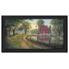 Trendy Decor 4U "The Road Home" Framed Wall Art, Modern Home Decor Framed Print for Living Room, Bedroom & Farmhouse Wall Decoration by Kim Norlien -