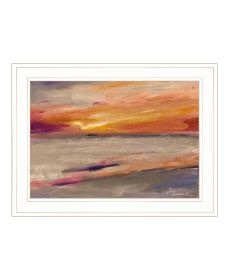 "Western Sky" by Tracy Owen-Cullimore, Ready to Hang Framed Print, White Frame - as Pic