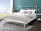 ACME Comet Full Bed, White Finish BD00133F - as Pic