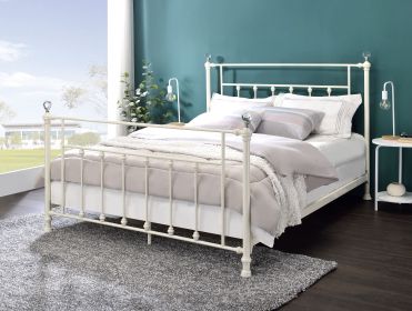 ACME Comet Full Bed, White Finish BD00133F - as Pic