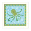 "Beetle and Bob Baby Squid" By Annie LaPoint, Printed Wall Art, Ready To Hang Framed Poster, White Frame - as Pic