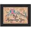 "Owl Always Love You" By Annie LaPoint, Printed Wall Art, Ready To Hang Framed Poster, Black Frame - as Pic