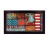 "Freedom" By Dee Dee, Printed Wall Art, Ready To Hang Framed Poster, Black Frame - as Pic