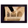 "To Have and To Hold" By Justin Spivey, Printed Wall Art, Ready To Hang Framed Poster, Black Frame - as Pic