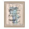 "If You Sprinkle" By Debbie DeWitt, Printed Wall Art, Ready To Hang Framed Poster, Beige Frame - as Pic