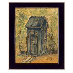 "Thinking Room" By Gail Eads, Printed Wall Art, Ready To Hang Framed Poster, Black Frame - as Pic