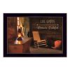 "Live Simply" By Lori Deiter, Printed Wall Art, Ready To Hang Framed Poster, Black Frame - as Pic