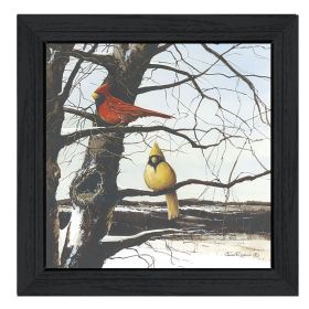 "A View from Above" By John Rossini, Printed Wall Art, Ready To Hang Framed Poster, Black Frame - as Pic