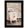 "Laundry Room" by Lori Deiter, Ready to Hang Framed Print, Black Frame - as Pic
