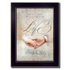 "Each Other" By Mollie B., Printed Wall Art, Ready To Hang Framed Poster, Black Frame - as Pic