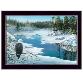 "The Lookout" by Kim Norlien, Ready to Hang Framed Print, Black Frame - as Pic