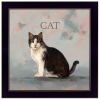 "Clive the Cat" by Bonnie Mohr, Ready to Hang Framed Print, Black Frame - as Pic