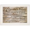 "A Farmer's Prayer" by Cindy Jacobs, Ready to Hang Framed Print, White Frame - as Pic