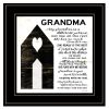 "My Grandma is the Best" by Cindy Jacobs, Ready to Hang Framed Print, Black Frame - as Pic