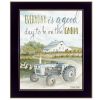"CIN926-712 Good Day, Antique Ford Tractor" by Cindy Jacobs, Ready to Hang Framed Print, Black Frame - as Pic