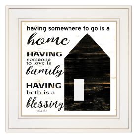 "A Blessing" by Cindy Jacobs, Ready to Hang Framed Print, White Frame - as Pic