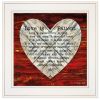 "Love is Patient" by Cindy Jacobs, Ready to Hang Framed Print, White Frame - as Pic