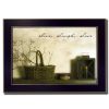 "Live, Laugh and Love" By Billy Jacobs, Printed Wall Art, Ready To Hang Framed Poster, Black Frame - as Pic