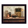 "Family Makes a House a Home" By Susan Boyer, Printed Wall Art, Ready To Hang Framed Poster, Black Frame - as Pic