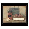 "Apple Butter" by Pam Britton, Ready to Hang Framed Print, Black Frame - as Pic