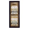 "Farmhouse Rules" By Marla Rae, Printed Wall Art, Ready To Hang Framed Poster, Black Frame - as Pic
