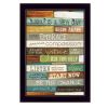 "Today is a New Day" By Marla Rae, Printed Wall Art, Ready To Hang Framed Poster, Black Frame - as Pic
