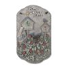 Welcome Sign, "Birdbath" Porch Decor, Resin Slate Plaque, Ready To Hang Decor - as Pic