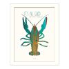"It's All Good at the Beach" By Marla Rae, Printed Wall Art, Ready To Hang Framed Poster, White Frame - as Pic