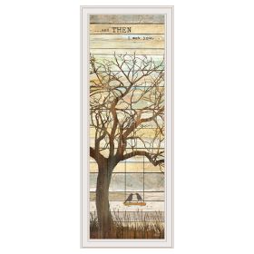 "And then I met You" by Marla Rae, Ready to Hang Framed print, White Frame - as Pic