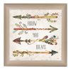 "Follow Your Dreams" By Marla Rae, Printed Wall Art, Ready To Hang Framed Poster, Beige Frame - as Pic