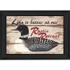 "Rustic Retreat" By Linda Spivey, Printed Wall Art, Ready To Hang Framed Poster, Black Frame - as Pic