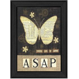"Always Say a Prayer" By Annie LaPoint, Printed Wall Art, Ready To Hang Framed Poster, Black Frame - as Pic