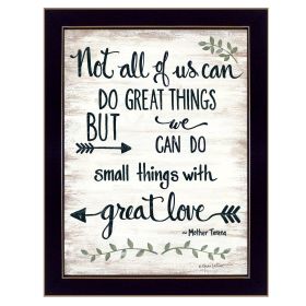 "Great Love" by Annie LaPoint, Ready to Hang Framed Print, Black Frame - as Pic